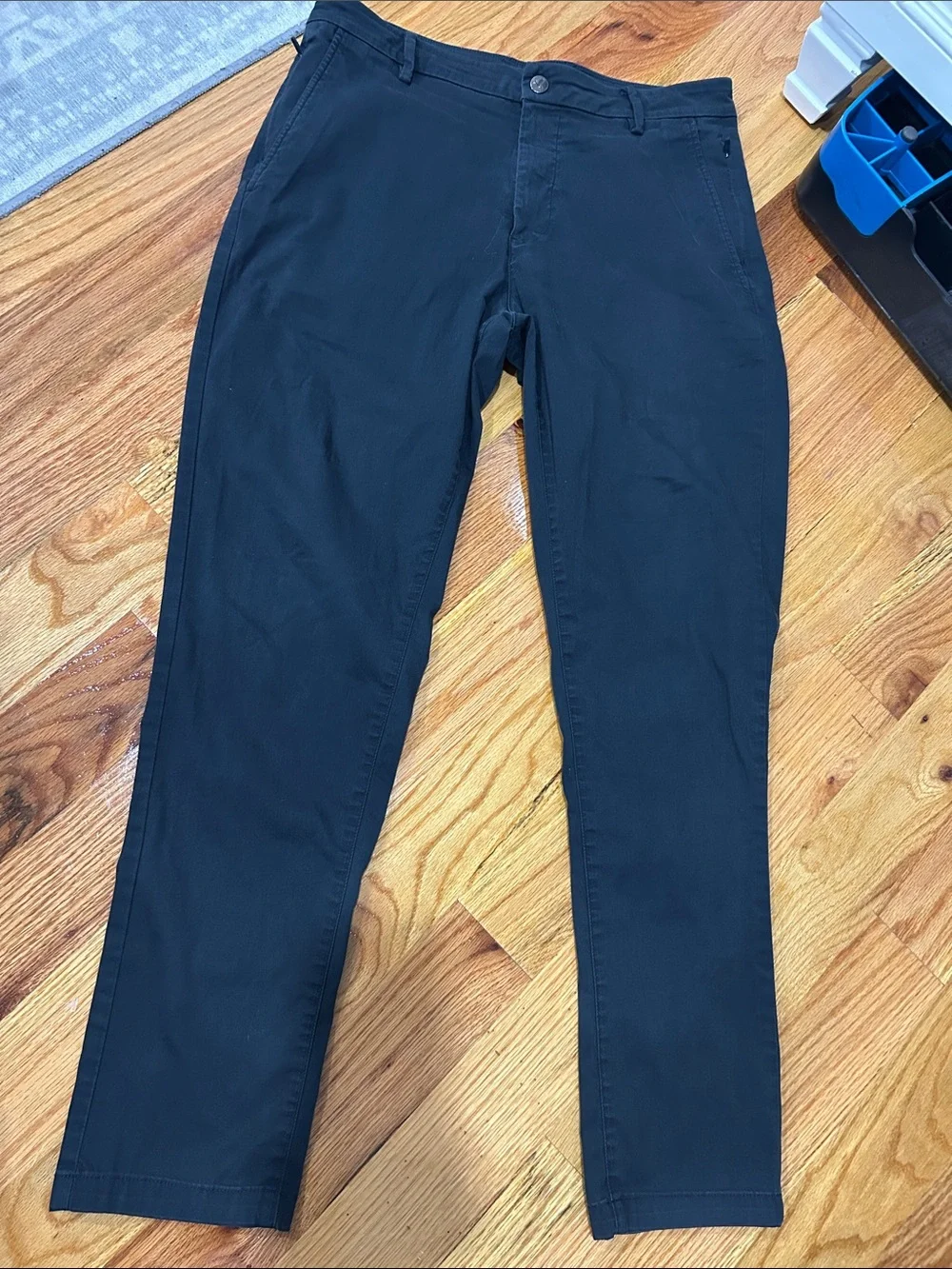 Birddogs Black Men's Slim Chinos